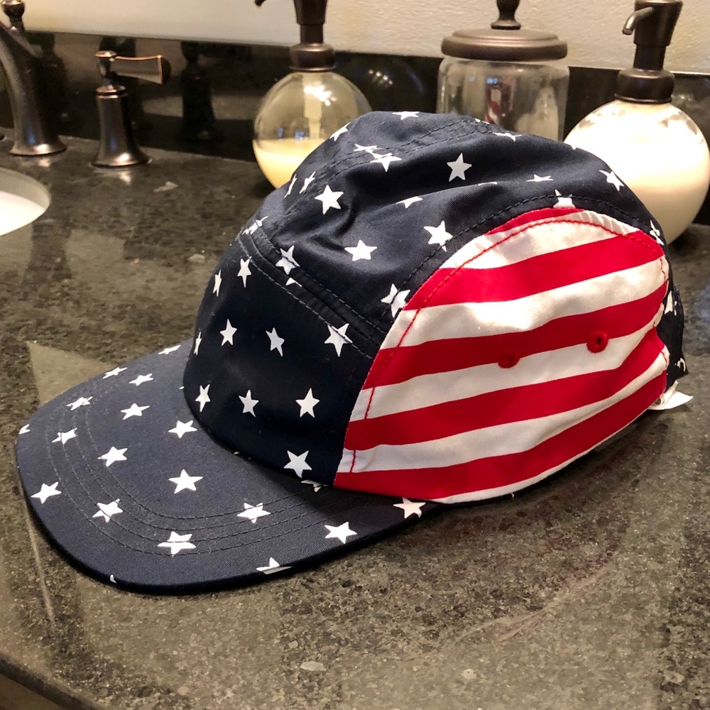 Hollister American Flag Hat